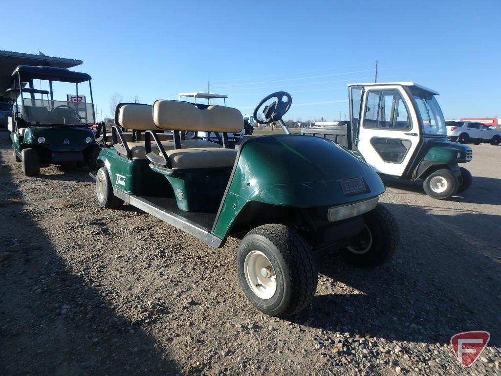 2001 TXT 6-passenger gas shuttle, green