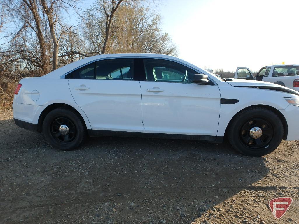 2013 Ford Taurus Police Interceptor-HAUL ONLY