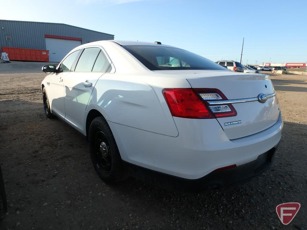 2013 Ford Taurus Police Interceptor-HAUL ONLY