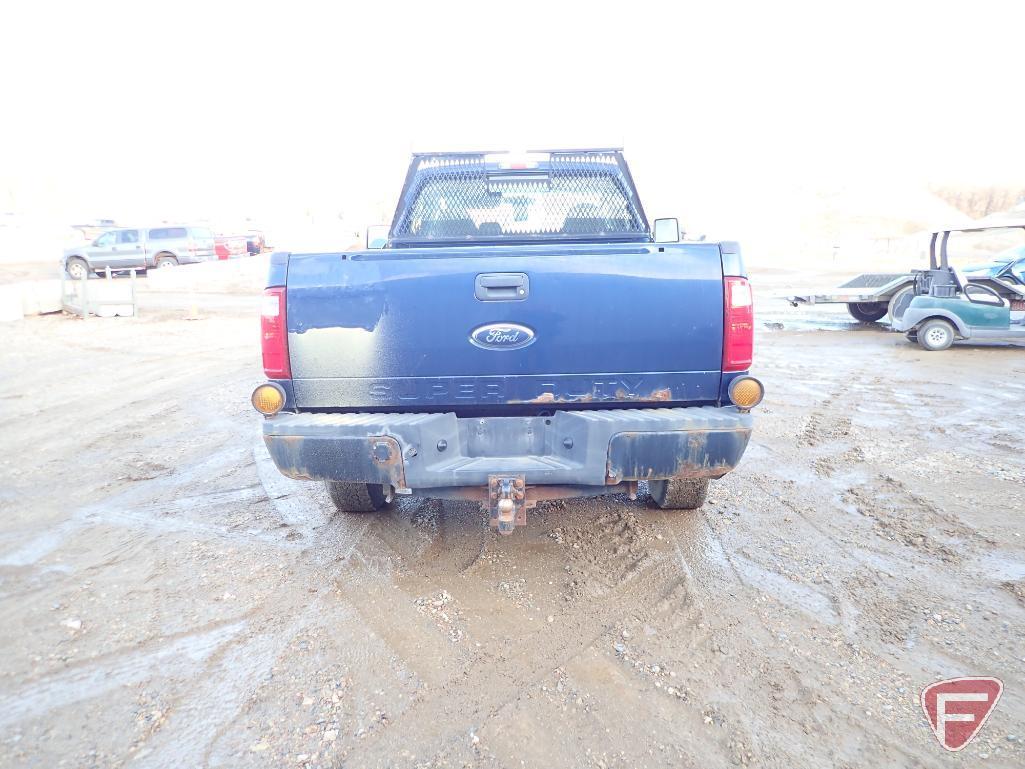 2009 Ford F-250 4x4 Pickup Truck with Western snow plow