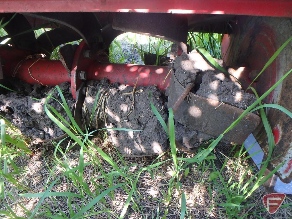 84" Buhler Allied Farm King rear tine rotary tiller 3pt, attachment, model F84HD, sn 84214301