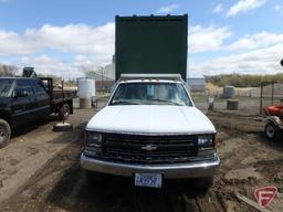 1998 Chevrolet Cheyenne K3500 Dually Dump Truck with 118" x 78" Box