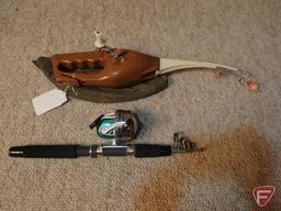 Ron Popeil's Pocket Fisherman, 5'6" telescoping spinning rod with closed-face spinning reel