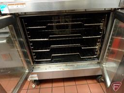 Vulcan 2-unit stackable model VC4GD-11D150K 2-door gas convection oven