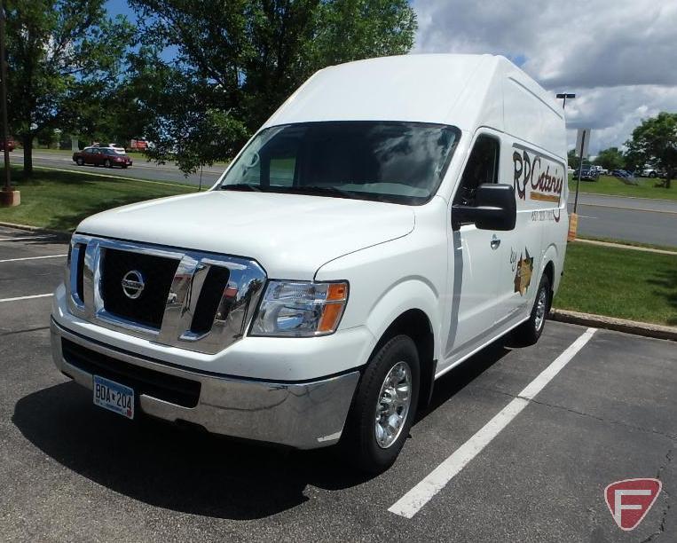 2017 Nissan NV2500HD High Top 3-Door Cargo Van, Single Owner, Low Miles