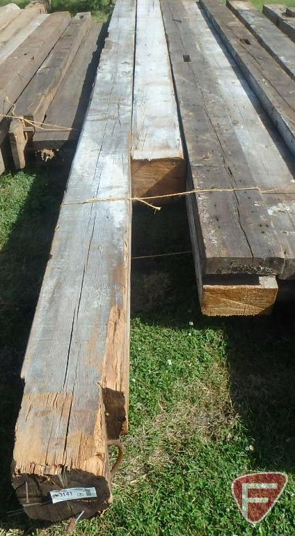 (3) Fir beams, 10x10, longest is 19'