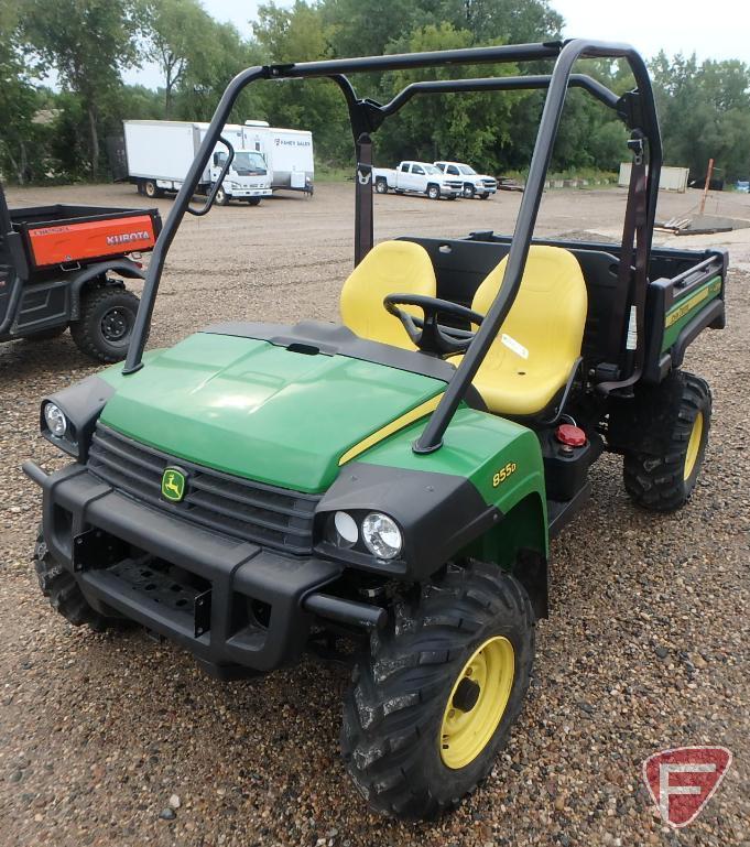 John Deere Gator 855D XUV 4x4 diesel UTV, independent rear suspension, 22 hrs.