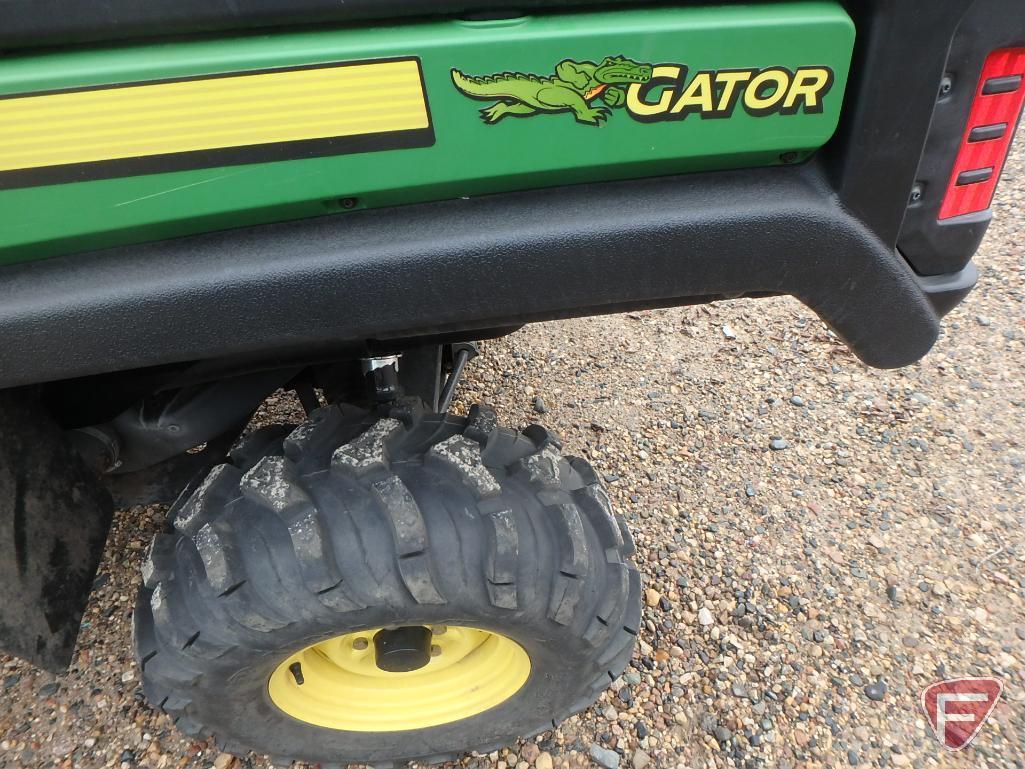 John Deere Gator 855D XUV 4x4 diesel UTV, independent rear suspension, 22 hrs.