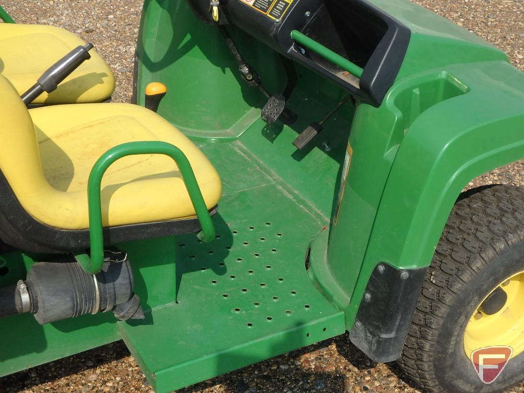 John Deere TX Gator 4x2 UTV, sn M04X2XD052747, 172 hrs.