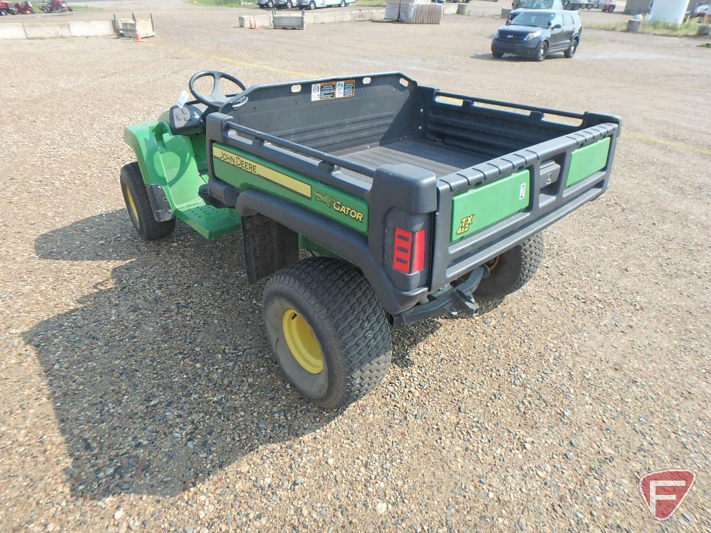 John Deere TX Gator 4x2 UTV, sn M04X2XD052747, 172 hrs.