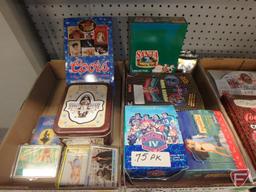 Trading/Collector cards - Coors, Hersheys, Santa Around the World, Power Rangers, Harley Davidson,