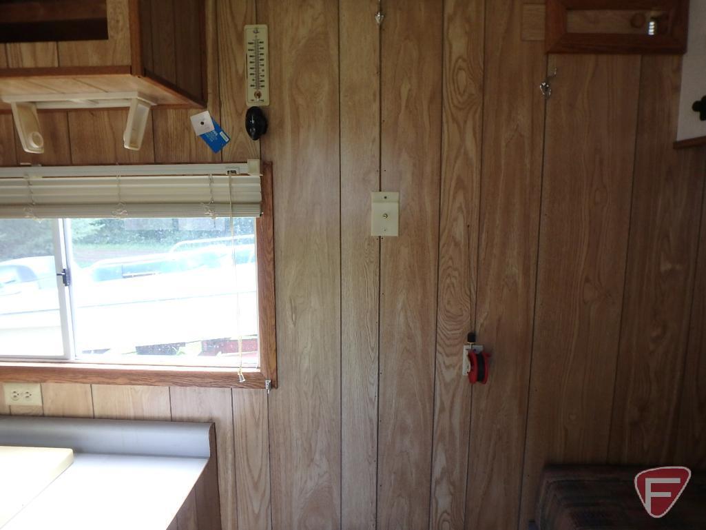 Permanent Ice Fishing House on Single Axle