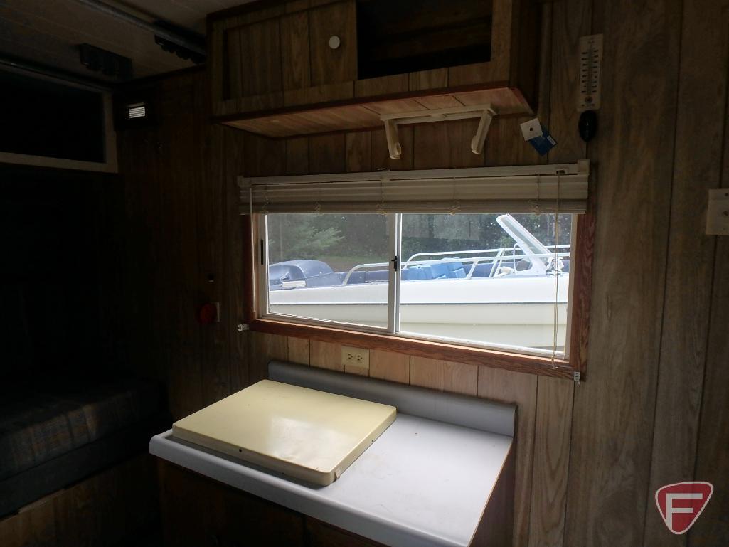 Permanent Ice Fishing House on Single Axle