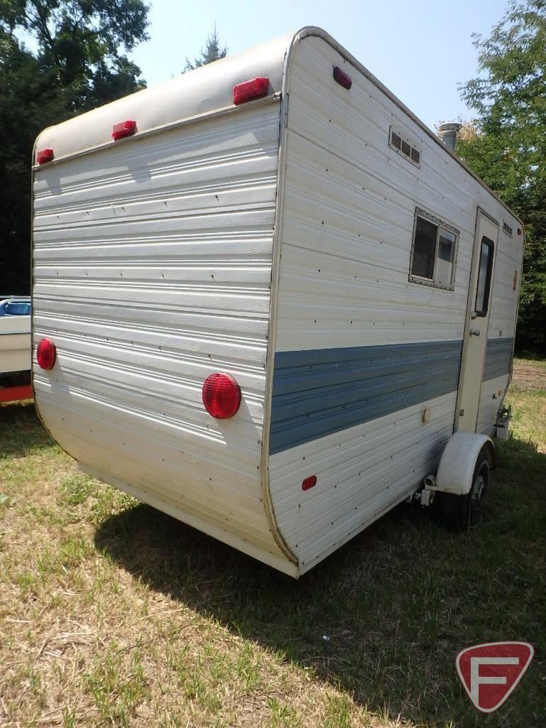 Permanent Ice Fishing House on Single Axle