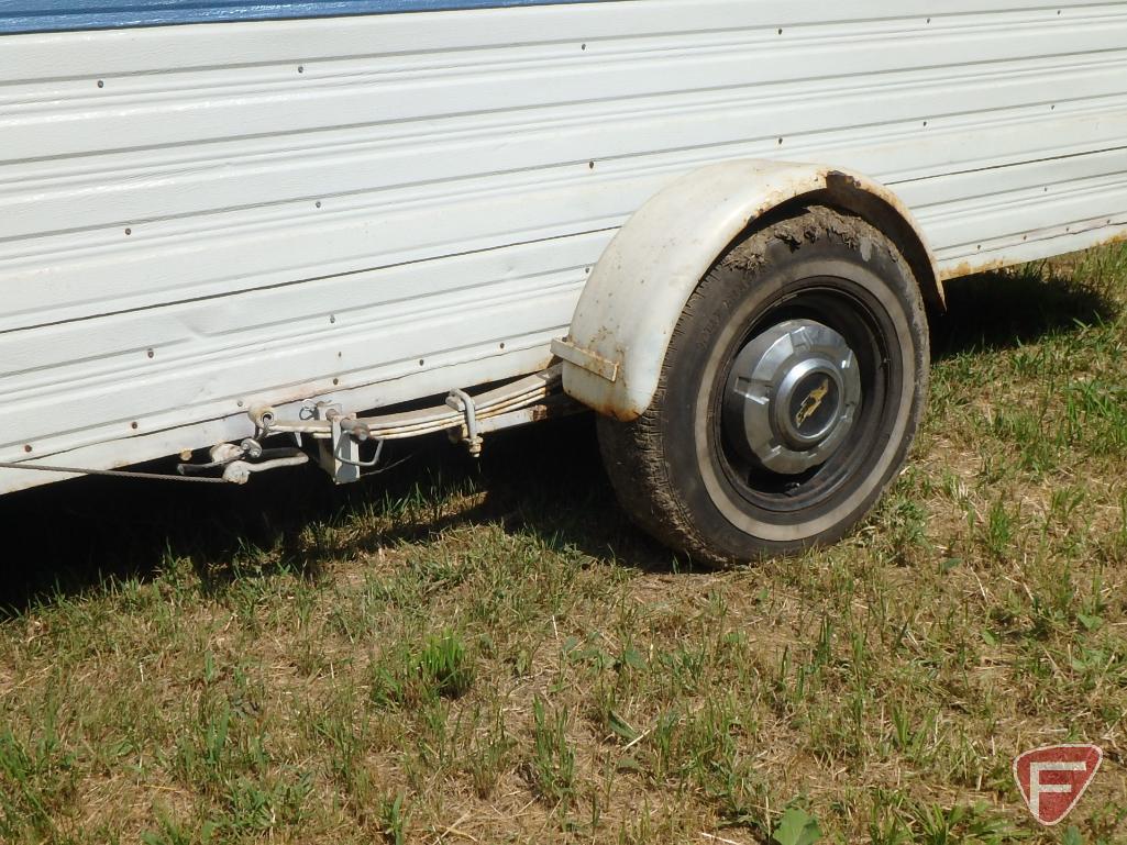 Permanent Ice Fishing House on Single Axle