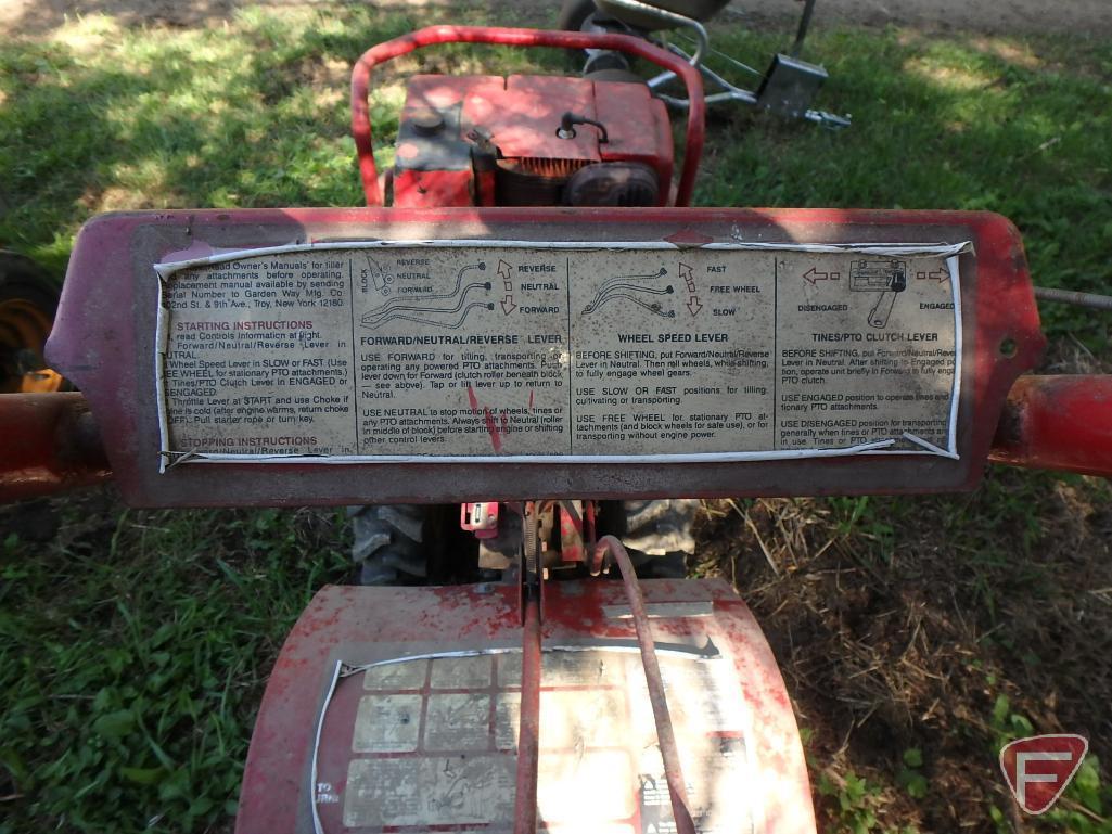 18" Troy-Bilt Horse walk behind, rear tine tiller with 8hp Kohler engine