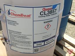 Chemtreat CL3857 cooling water treatment in 55 gallon drum,