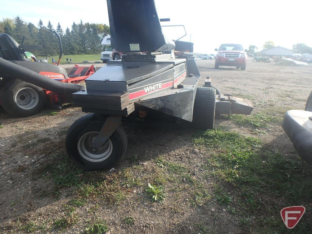 White Turf Boss FR 1800C 60" zero turn mower