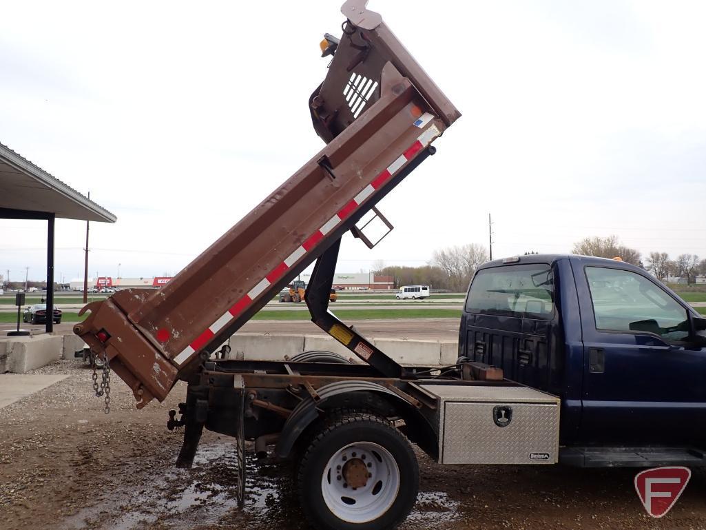 2010 Ford F-550 4x4 Dump Truck - HAUL ONLY