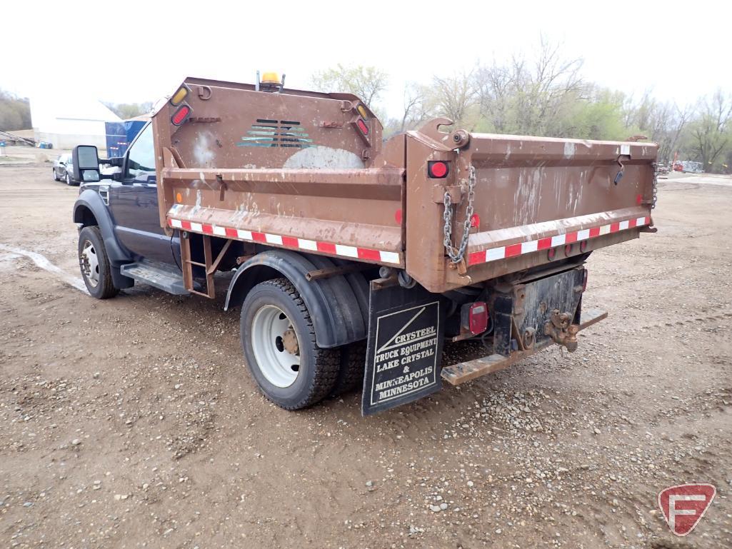 2010 Ford F-550 4x4 Dump Truck - HAUL ONLY