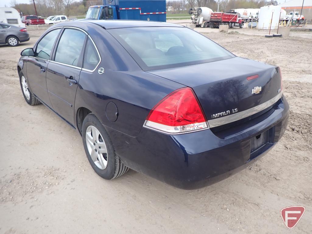 2008 Chevrolet Impala Passenger Car - HAUL ONLY