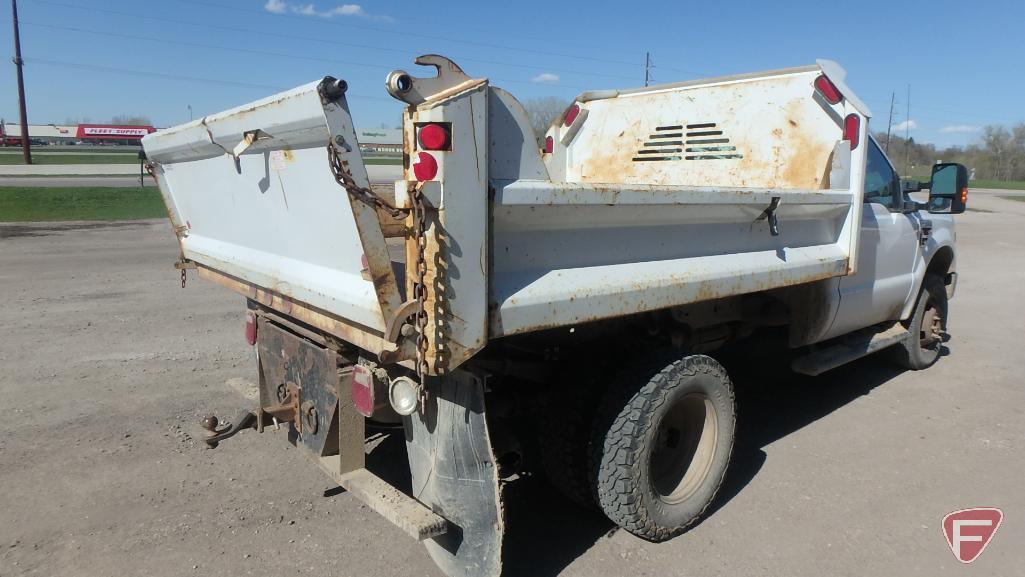 2009 Ford F-350 4x4 Dump Truck