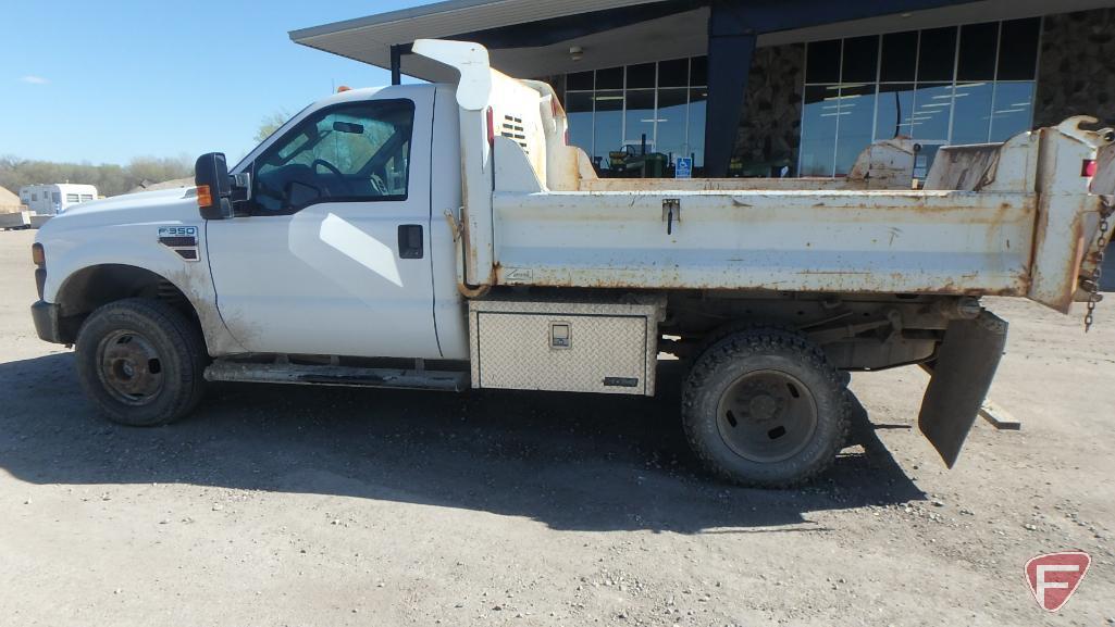 2009 Ford F-350 4x4 Dump Truck