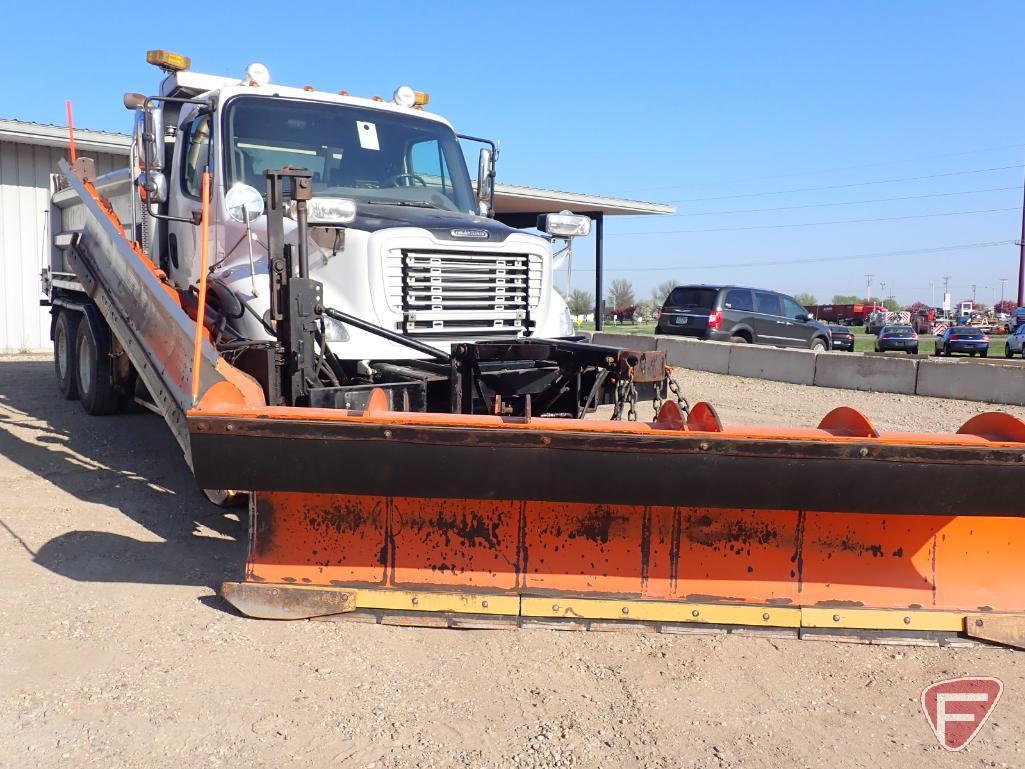 2011 Freightliner M2 112 Heavy Duty Truck with plow