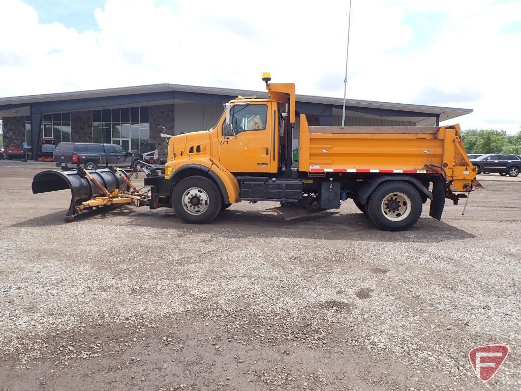 1999 Sterling L7501 Dump Truck with Falls plow