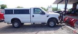 2010 Ford F-250 4x4 Pickup Truck with Boss plow