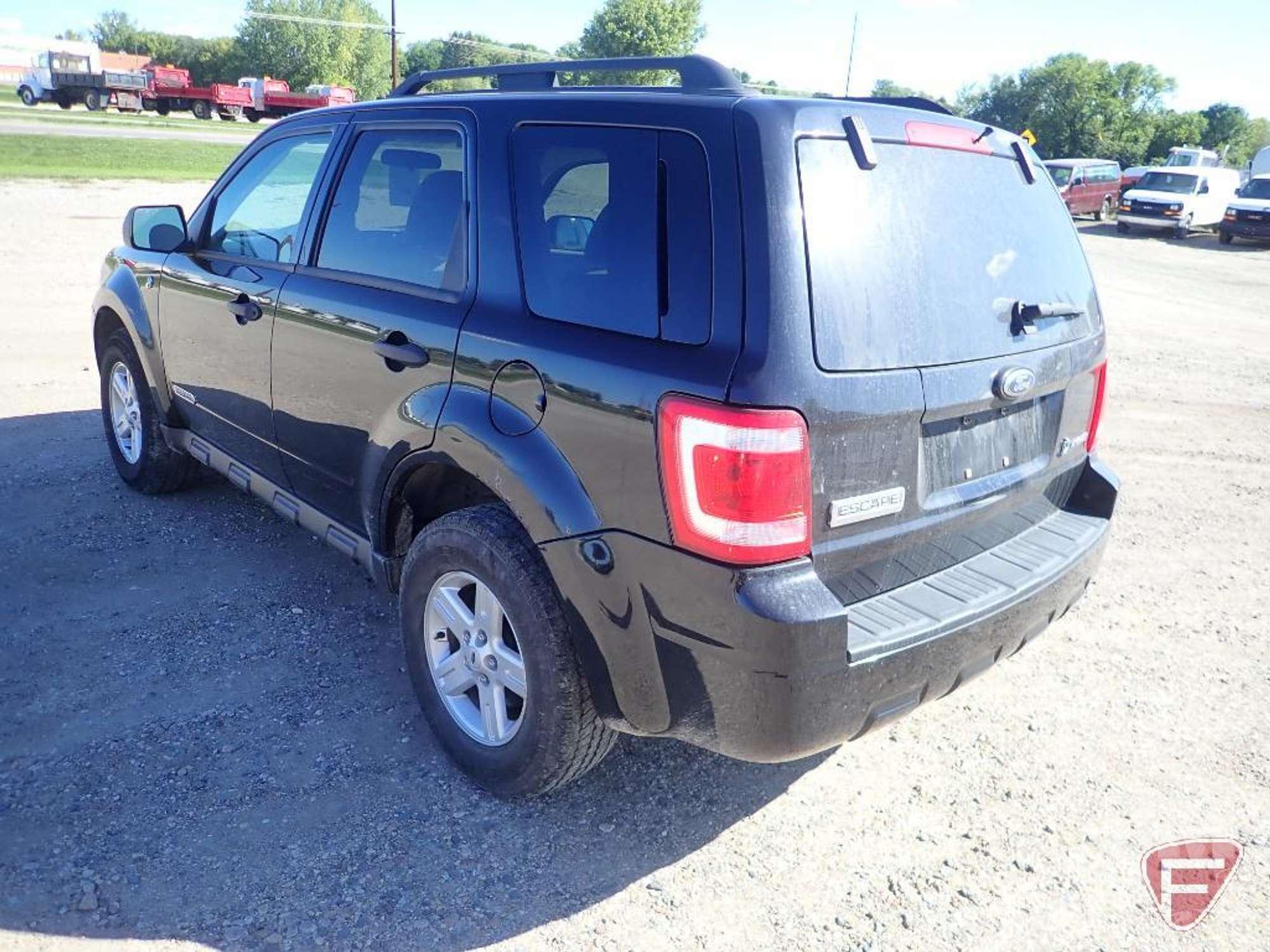 2008 FORD ESCAPE VIN: 1FMCU49H78KE09867 SUV