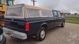 1994 FORD F-350 CREW CAB 1 TON TRUCK VIN: 1FTJW35H9REA48003