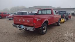 1991 FORD F-250 REGULAR CAB 4X4 3/4 TON PICKUP VIN: 1FTHF26H4MLA40483