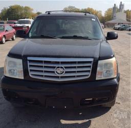 2004 CADILLAC ESCALADE VIN: 1GYEK63N24R296659 SUV