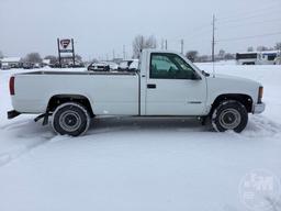 1997 CHEVROLET 3500 REGULAR CAB 1 TON TRUCK VIN: 1GCGC34R0VF031818