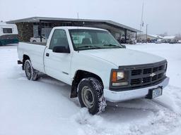 1997 CHEVROLET 3500 REGULAR CAB 1 TON TRUCK VIN: 1GCGC34R0VF031818