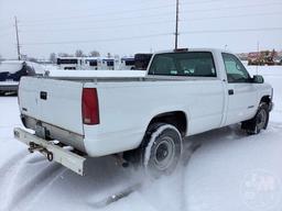 1997 CHEVROLET 3500 REGULAR CAB 1 TON TRUCK VIN: 1GCGC34R0VF031818