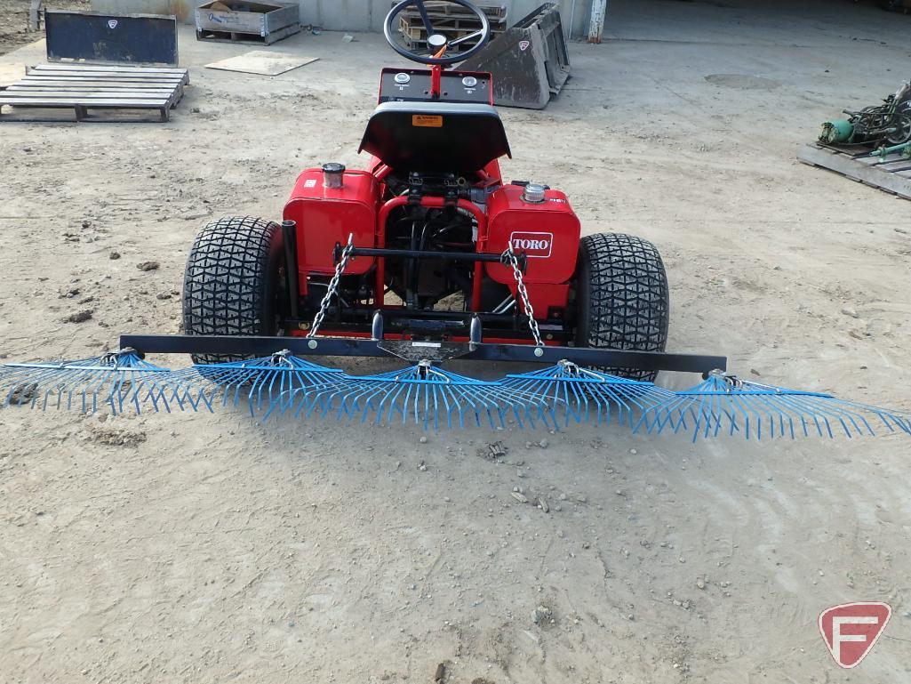 Toro Sand Pro 14 bunker rake, model 08880, sn 70775, 2,254 hrs.