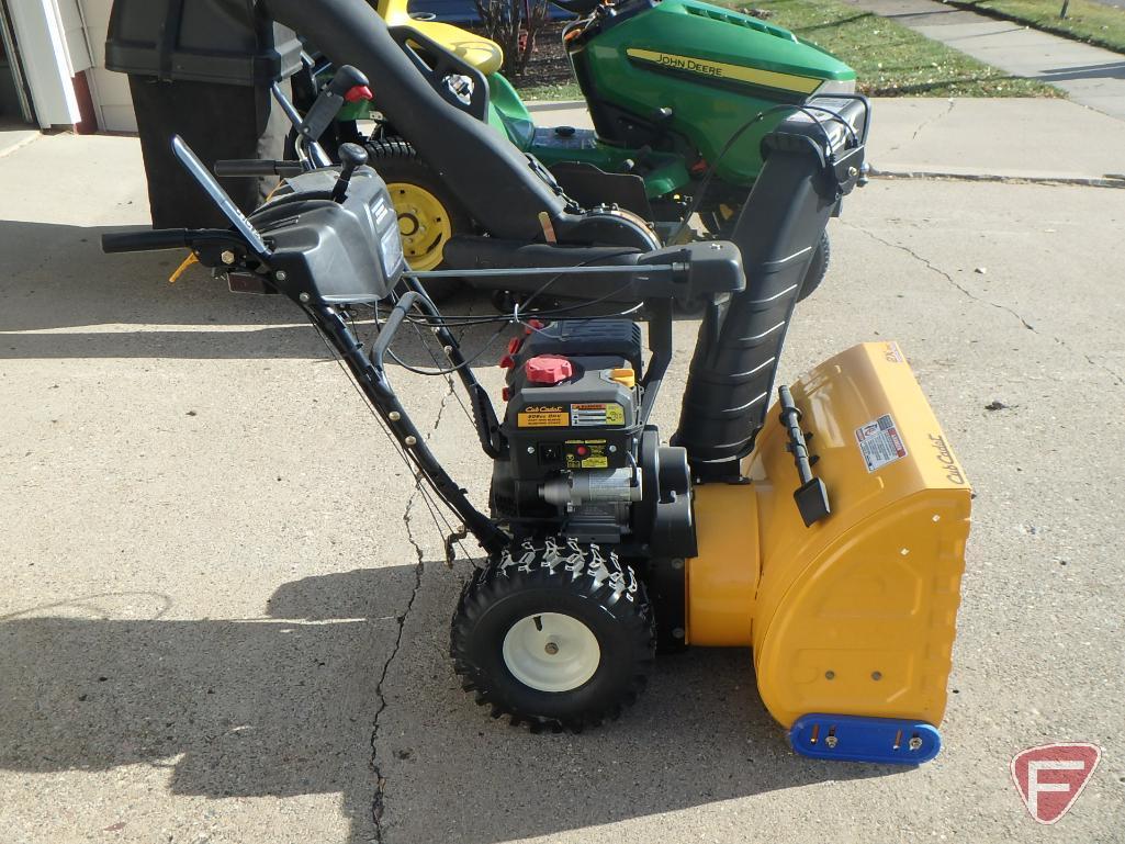 24" Cub Cadet trigger control power steering walk behind snowblower with 208cc OHV engine