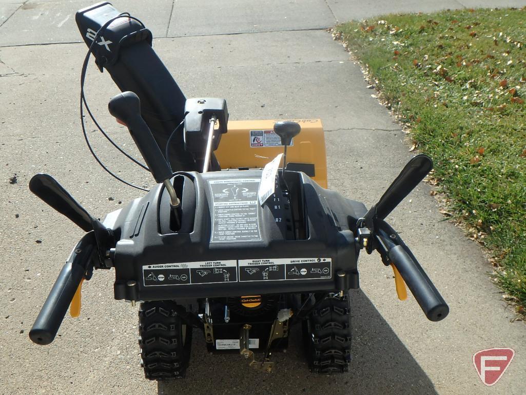 24" Cub Cadet trigger control power steering walk behind snowblower with 208cc OHV engine