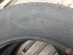 (2) Yokohama tires 255/70 r 22.5