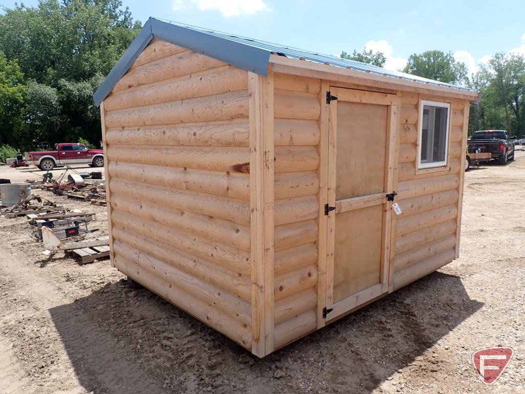 Storage shed, 124" x 100"