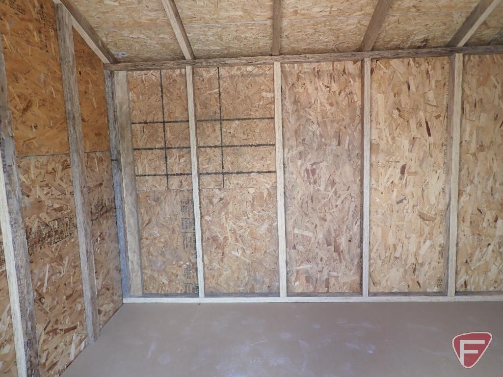 Storage shed, 124" x 100"