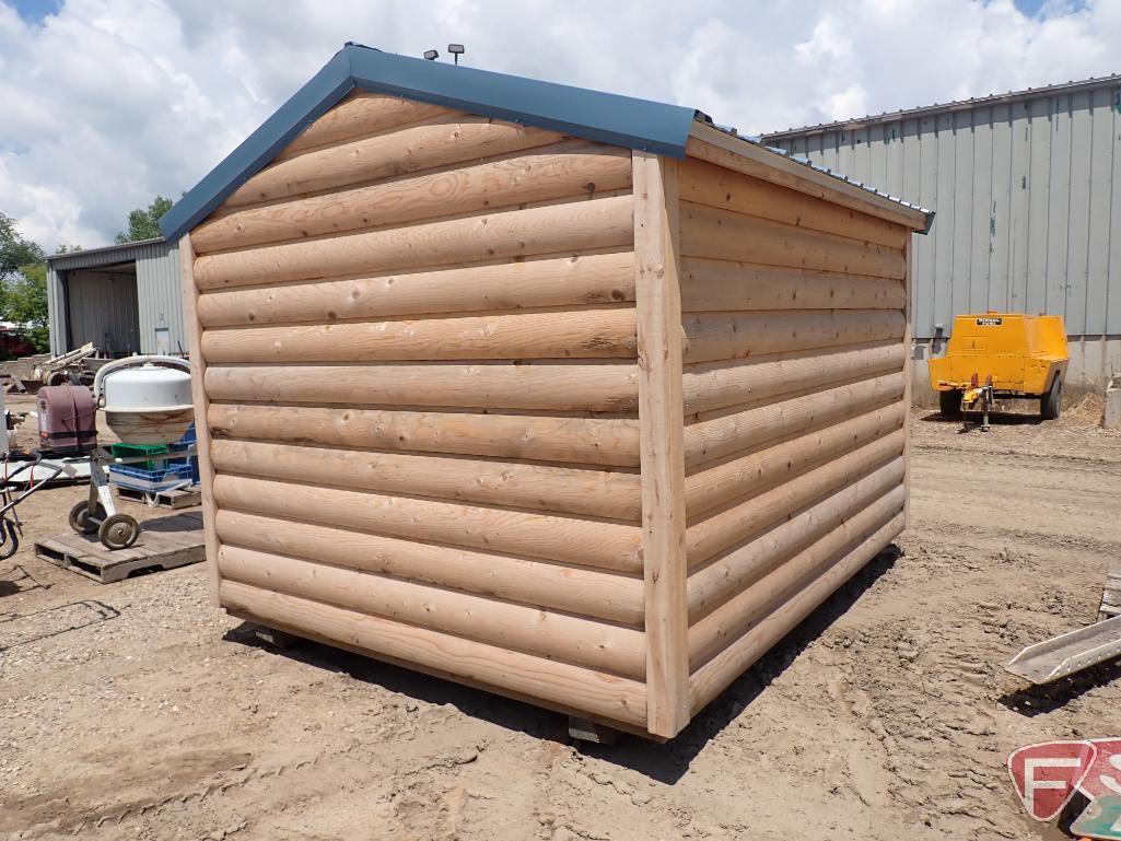 Storage shed, 124" x 100"