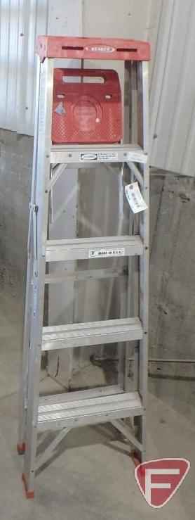 Werner aluminum 5' step ladder