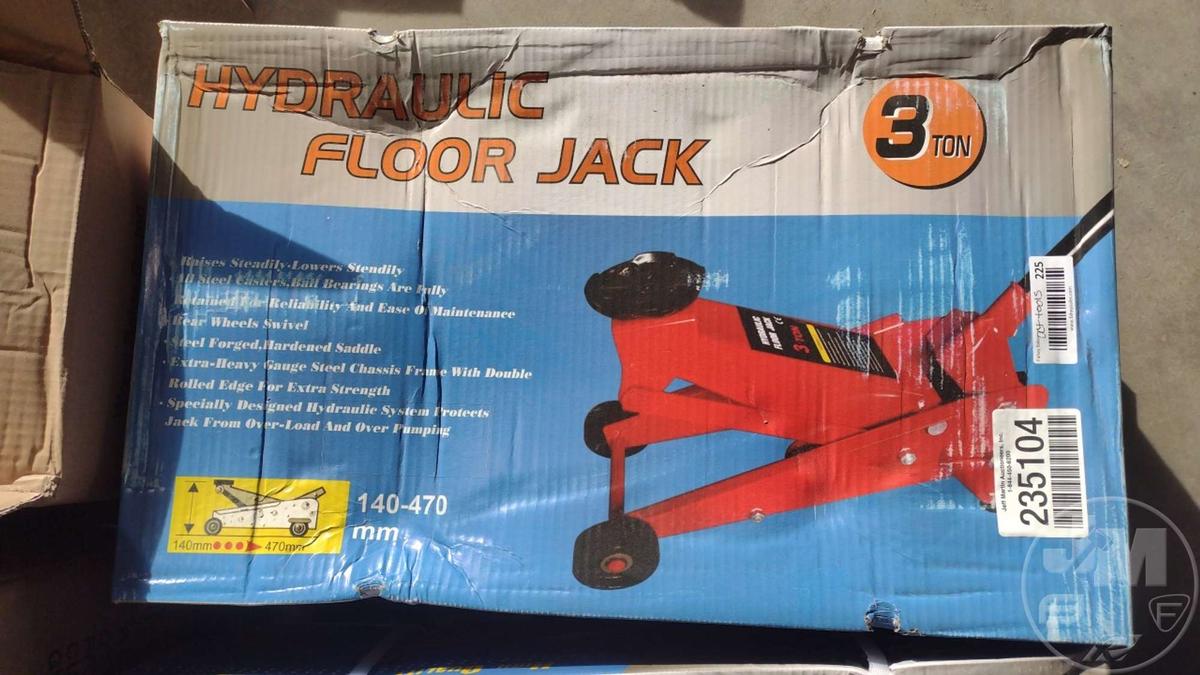 (UNUSED) 3 TON HYDRAULUC FLOOR JACK