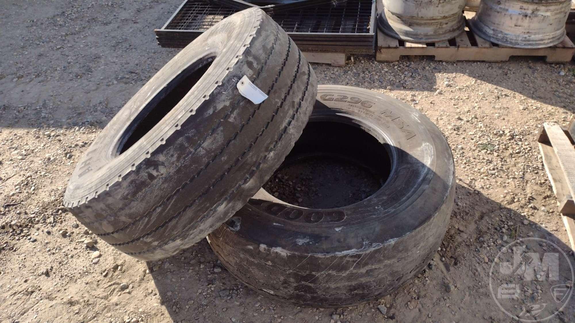 (2) TRUCK TIRES