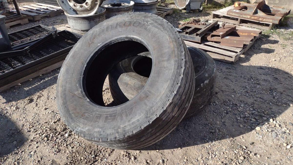 (2) TRUCK TIRES