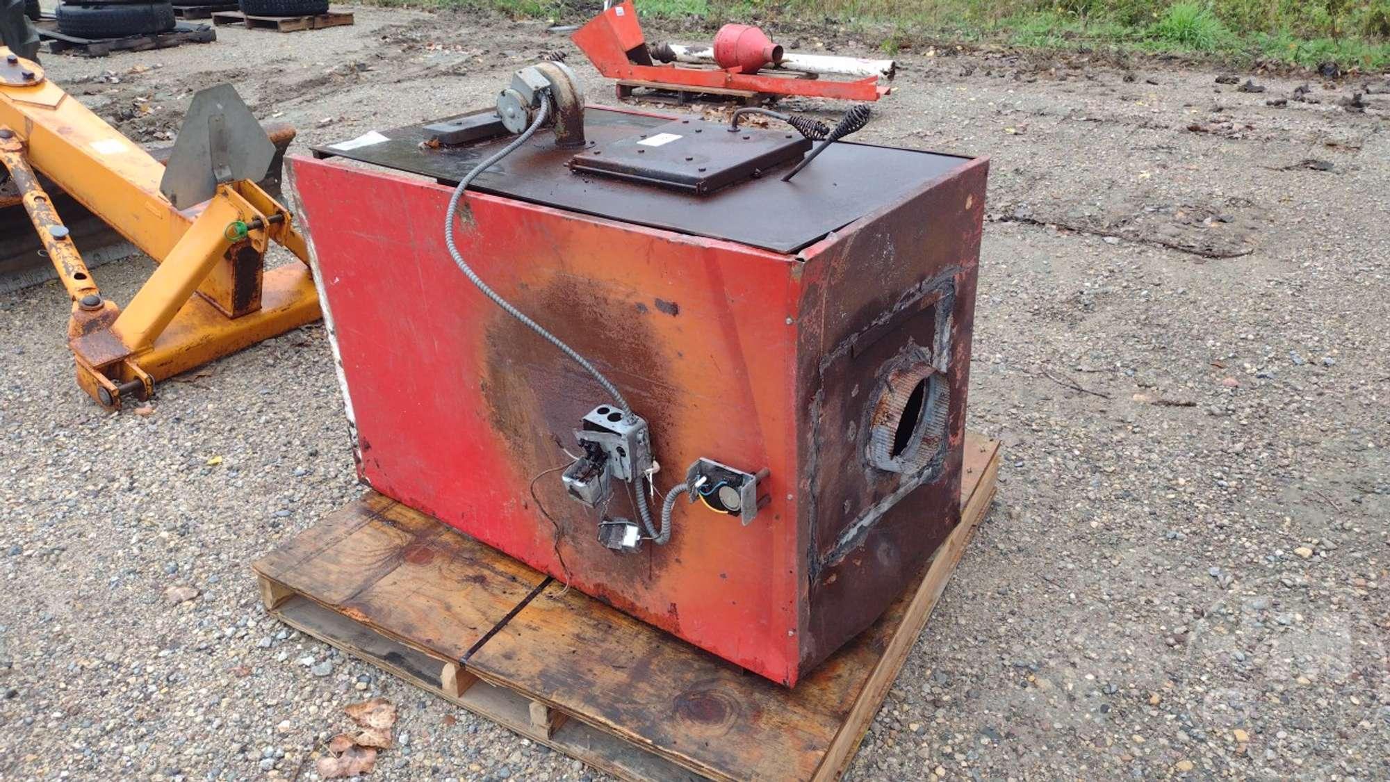 DAKA SHOP WOOD FURNACE MODEL 601 SN. 52457