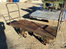 NUTTING 6' METAL SHOP CART WITH REMOVABLE HANDLES